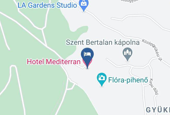 Pecs - Hotel Mediterran Maps