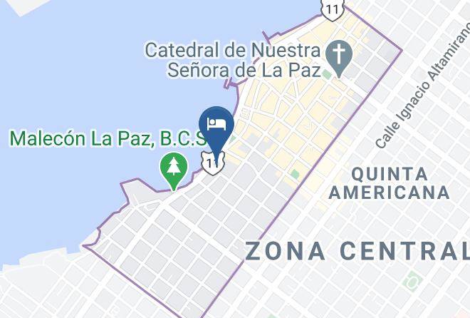 La Paz - Hotel Mediterrane Maps