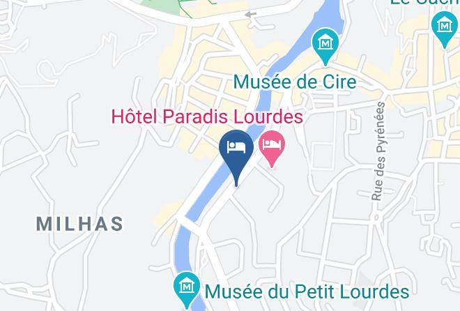 Hautes Pyrenees - Hotel Mediterranee Maps