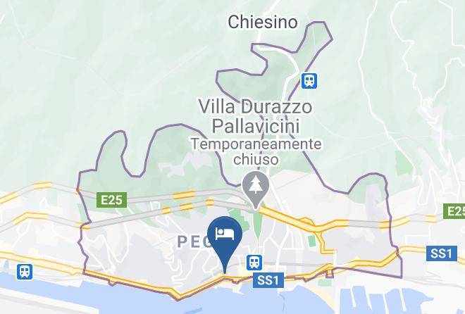 Genoa - Hotel Mediterranee Maps