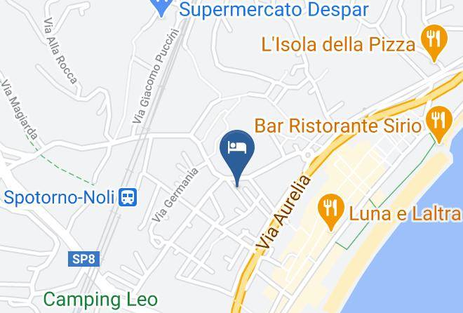 Savona - Hotel Mediterranee Maps