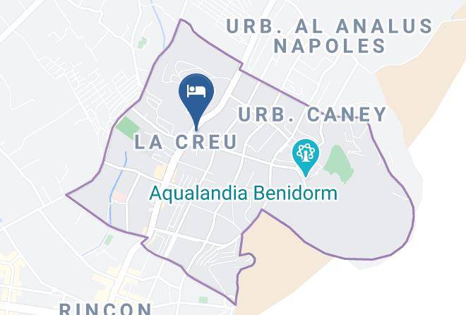 Alicante - Hotel Mediterraneo Maps