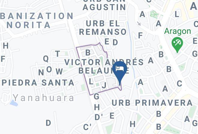 Yanahuara - Hotel Mediterraneo Maps