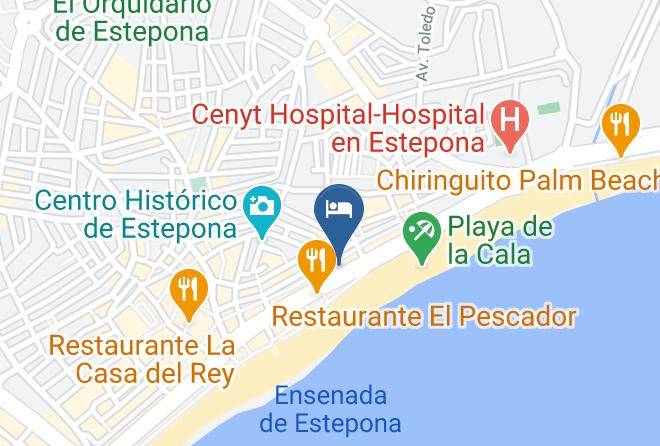 Malaga - Hotel Mediterraneo Maps