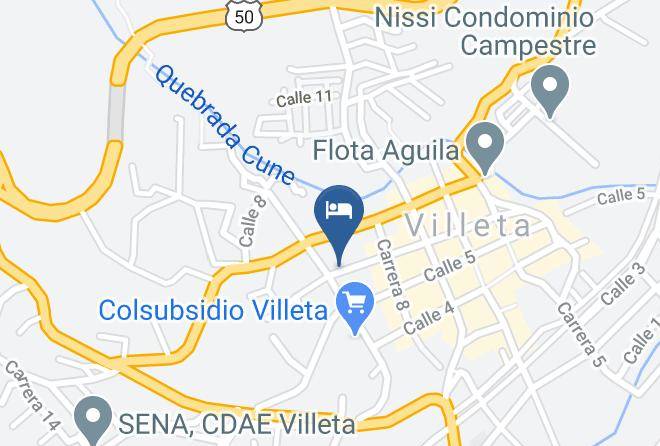 Villeta - Hotel Mediterraneo Original Maps