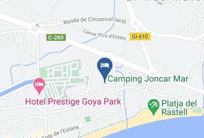 Girona - Hotel Mediterraneo Park Y Hotel Mediterraneo Maps