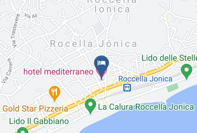 Reggio Di Calabria - Hotel Mediterraneo Maps