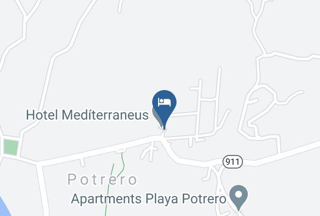 Santa Cruz - Hotel Mediterraneo Maps