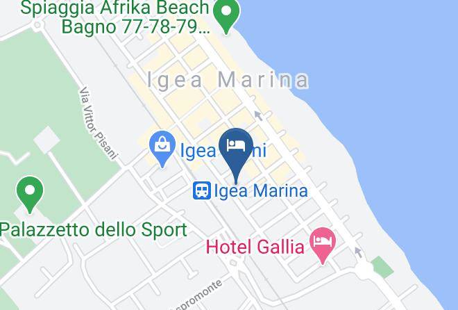 Rimini - Hotel Mediterraneo Resort Maps