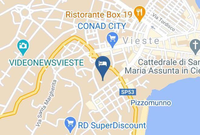 Foggia - Hotel Mediterraneo Vieste Maps