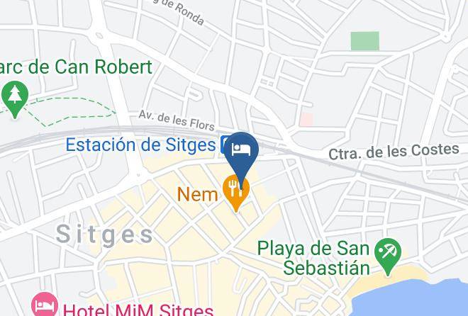 Barcelona - Hotel Medium Romantic Maps