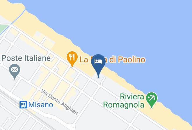 Rimini - Hotel Medusa Maps