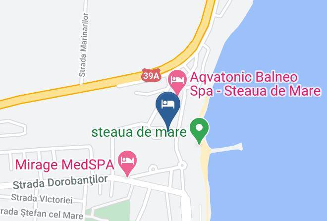 Eforie - Hotel Meduza Maps