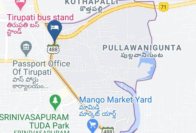 Tirupati - Hotel Meenakshi Maps