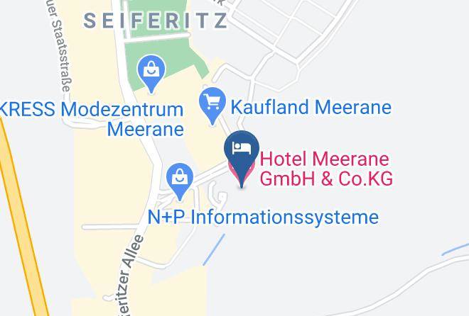 Zwickau - Hotel Meerane Maps