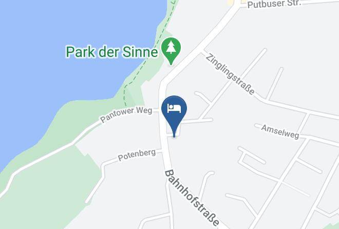 Vorpommern Rugen - Hotel Meerzeit Maps