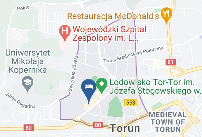 Torun - Hotel Meeting Maps