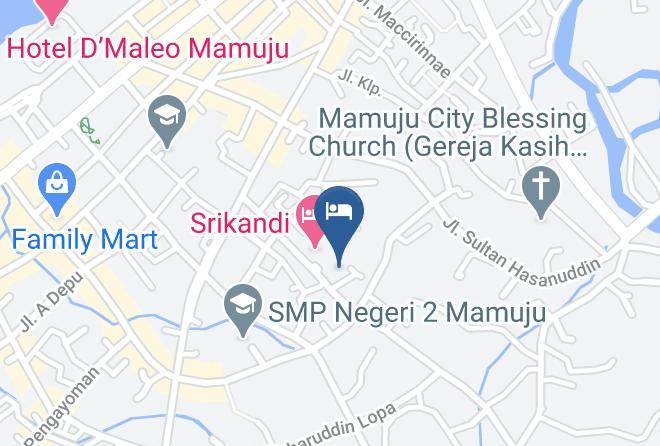 Mamuju Regency - Hotel Meganita Maps