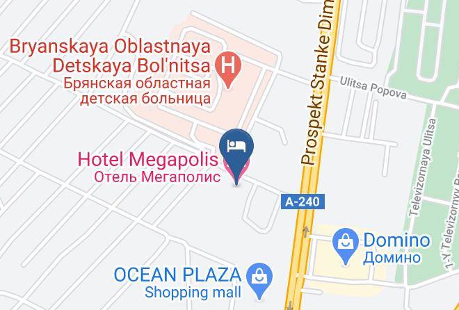Hotel Megapolis Map