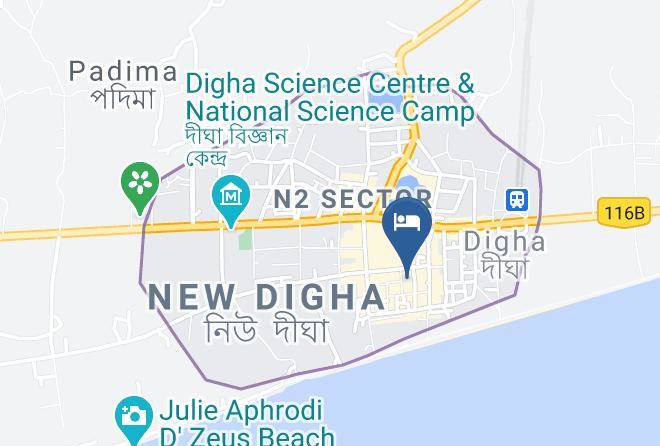 Ramnagar I - Hotel Megh Balika Maps