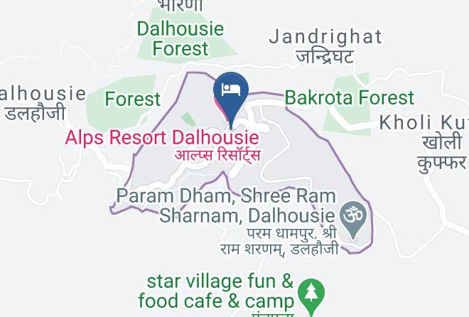 Dalhousie Sub District - Hotel Megha View Maps