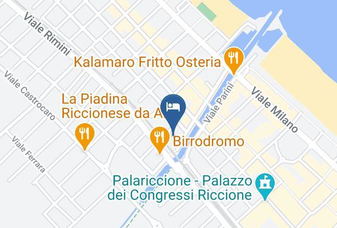 Rimini - Hotel Mehari Maps