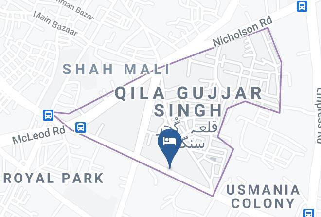 Islamabad - Hotel Mehran Maps