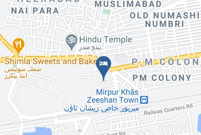 Karachi - Hotel Mehran Maps
