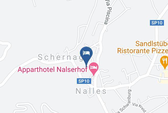 Bolzano - Hotel Mehrhauser S Nals Maps