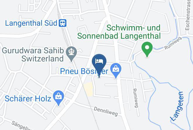 Oberaargau - Hotel Meilenstein Maps