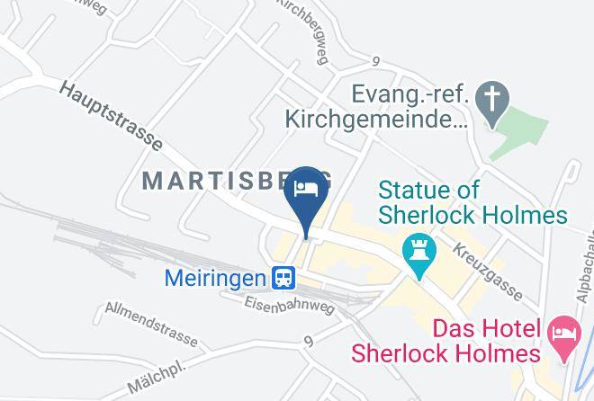 Interlaken Oberhasli - Hotel Meiringen Maps