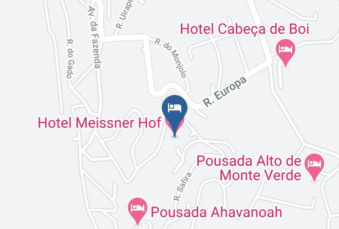 Camanducaia - Hotel Meissner Hof Maps