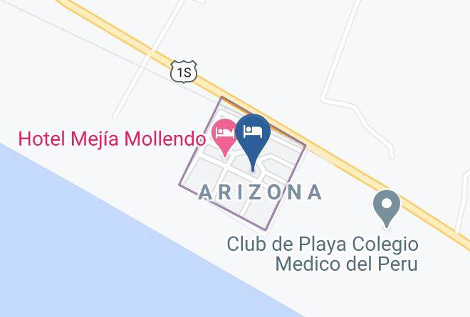 Islay - Hotel Mejia Mollendo Maps