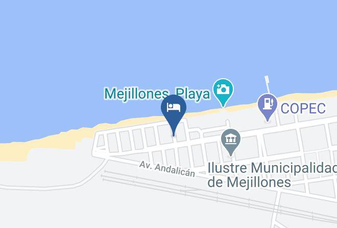 Antofagasta Province - Hotel Mejillones Maps