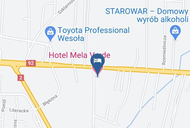 Otwocki - Hotel Mela Verde Maps