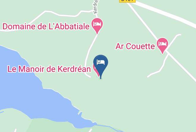 Morbihan - Hotel Melaine Maps