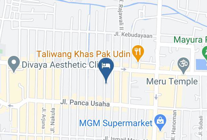 Kota Mataram - Hotel Melati Adiguna Maps