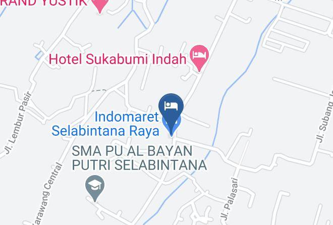 Hotel Melati Intan Map