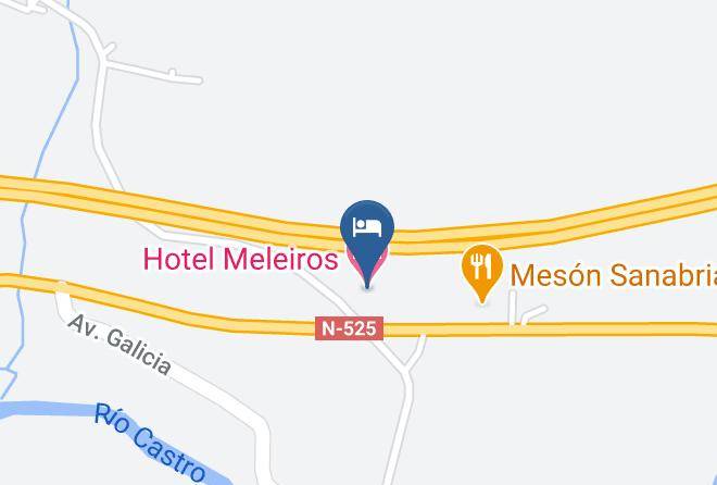 Zamora - Hotel Meleiros Maps