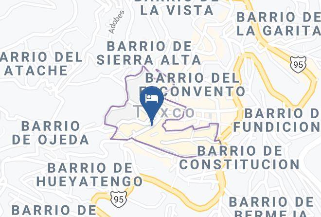 Taxco De Alarcon - Hotel Melendez Maps