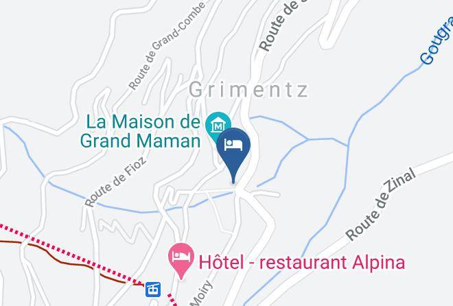 Sierre - Hotel Meleze Maps