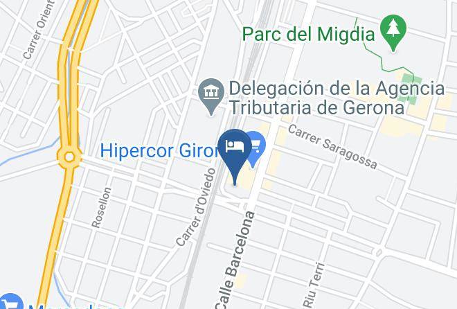 Girona - Hotel CMC Girona Maps