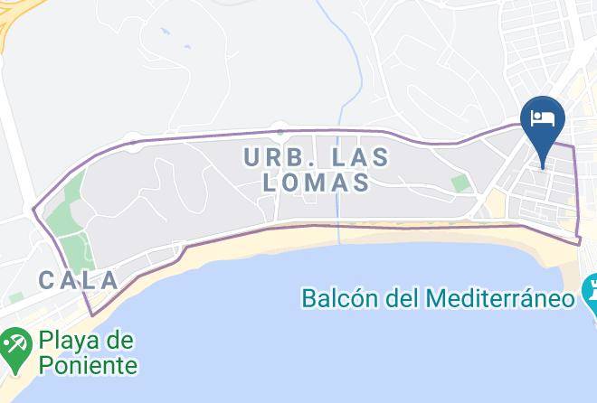 Alicante - Hotel Melina Maps
