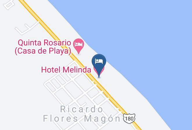 Tecolutla - Hotel Melinda Maps
