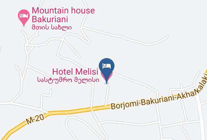 Borjomi - Hotel Melisi Maps