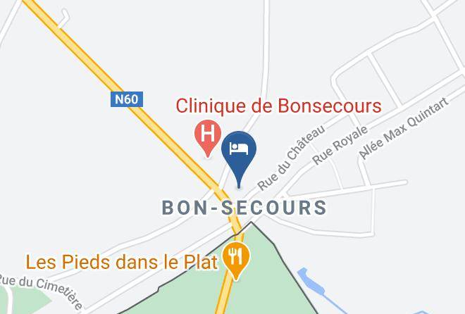 Hainaut - Hotel Melissa Maps