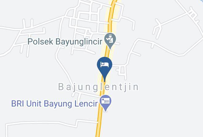 Musi Banyuasin Regency - Hotel Mella Putri Maps