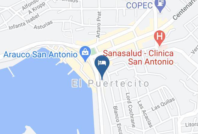 San Antonio Province - Terra Mia Hotel Restaurant West Maps