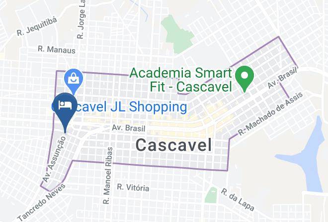 Cascavel - Hotel Mello Maps
