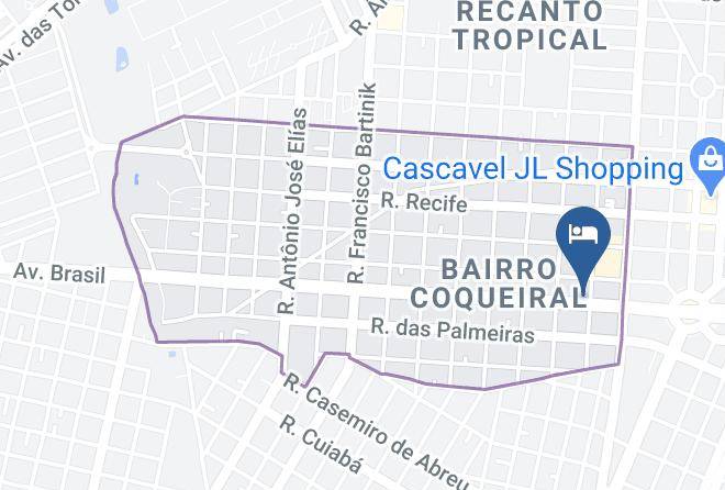 Cascavel - Hotel Ricardi Maps